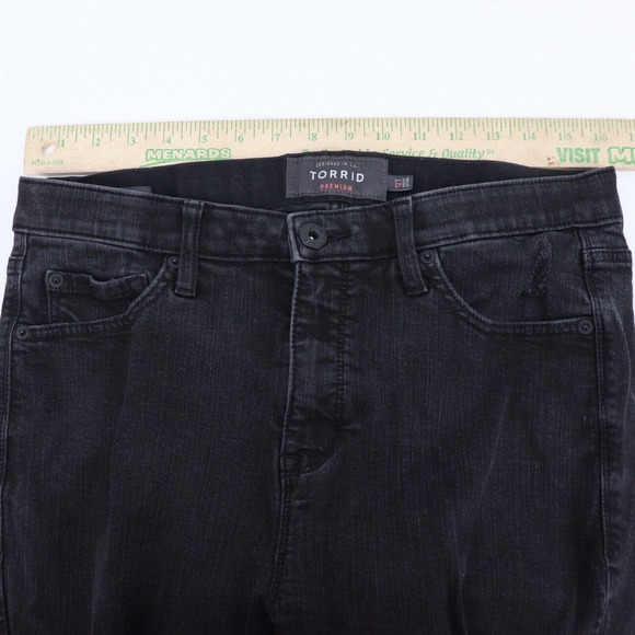 Torrid Sky High Skinny Jeans Woman's Size 12T 32x28 - Picture 5 of 10